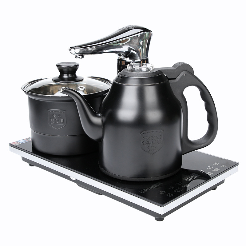 全自动上水电热水壶电热茶炉烧水壶双灶嵌入式三合一茶盘电磁炉|ms