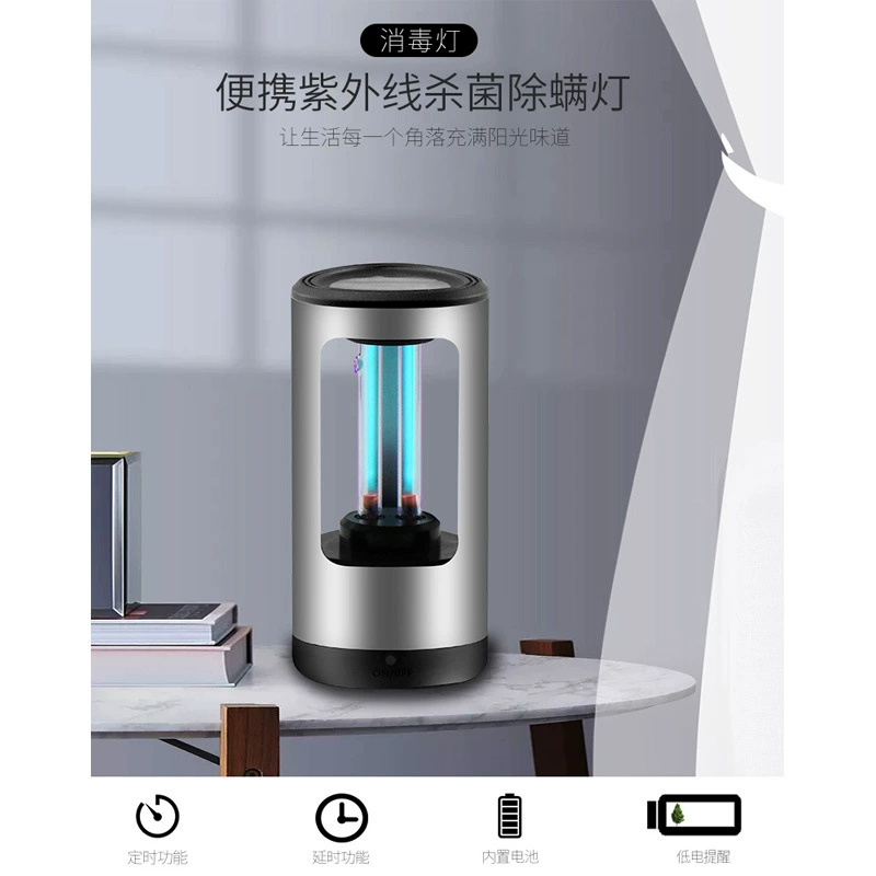 Новый производитель Qiao Lin direct продаёт USB‑заряжаемые портативные ультрафиолетовые стерилизаторы от вредных газов, таких как толуол
