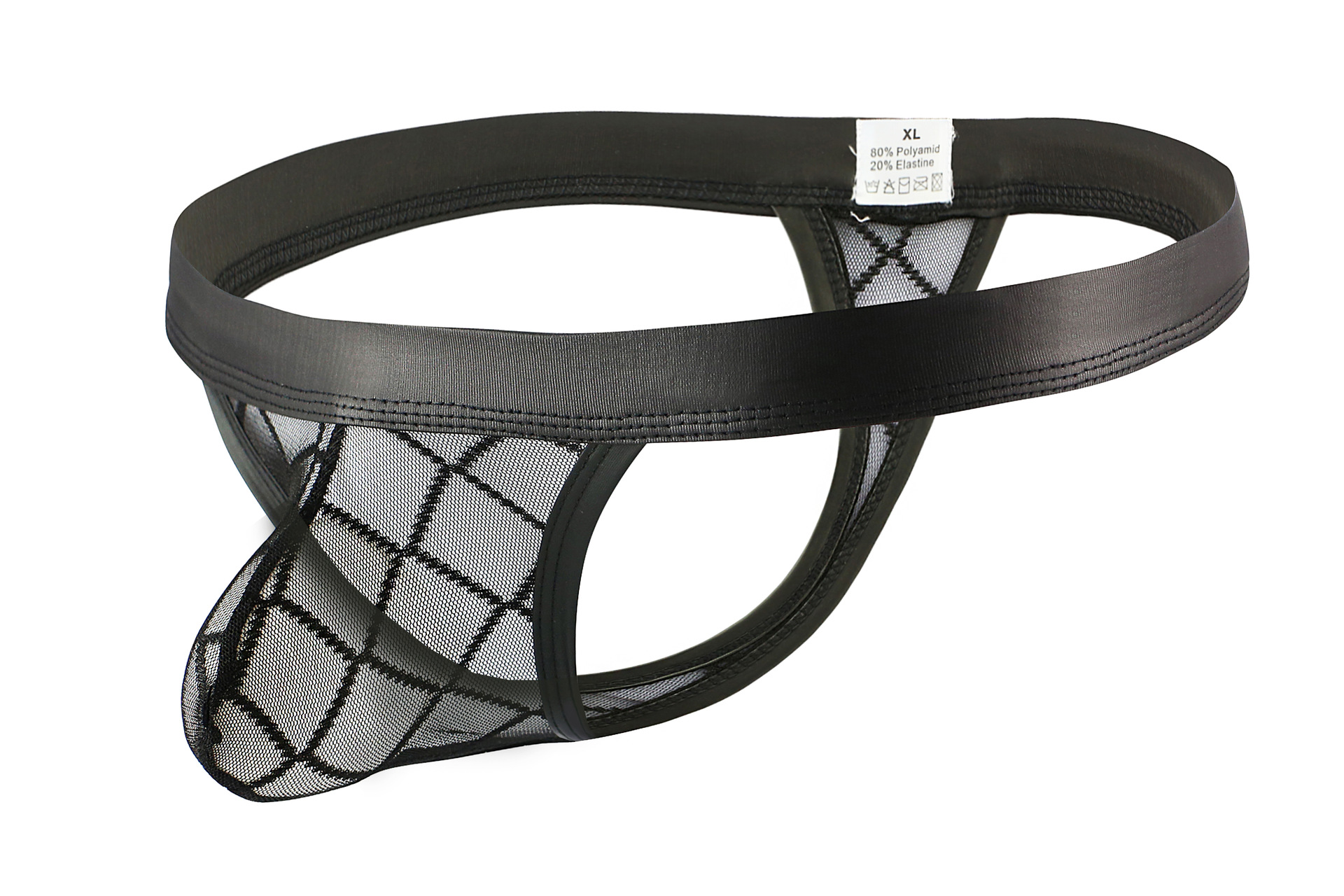 Men's Underwear Foreign Trade Thongs Transparent Net Sexy Underwear Men's Thongs