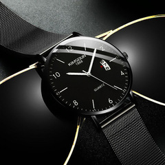 Kingston ultra-thin watch men's fashion luminous waterproof quartz watch simple student watch wholesale