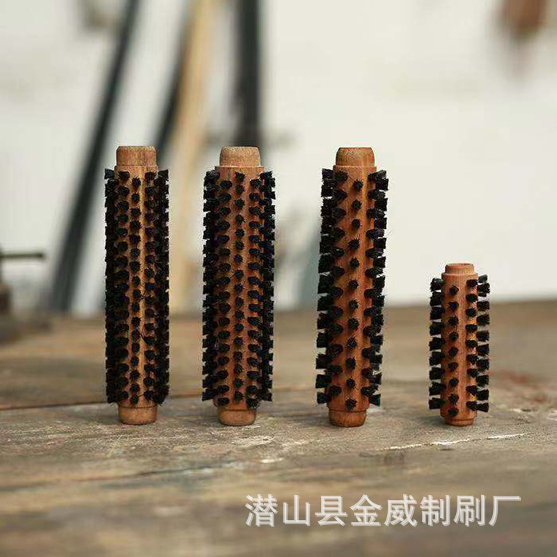 金威制刷直供大炮刷 硬质木料猪毛清洗各种炮筒多款式可定制-阿里巴巴