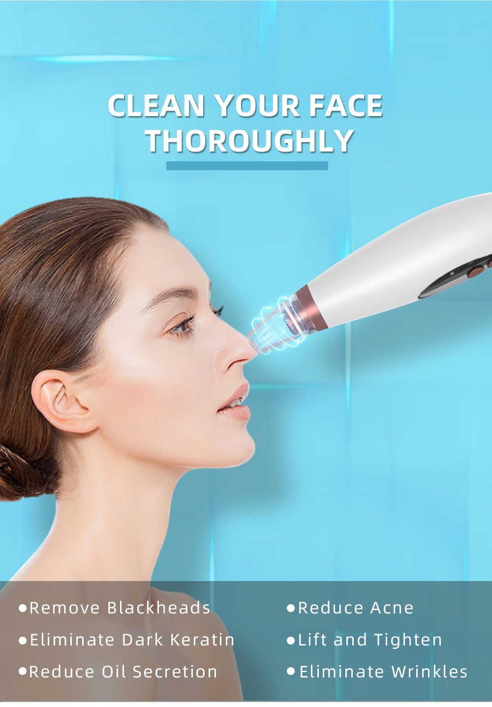Electric Rechargeable Pore Extractor