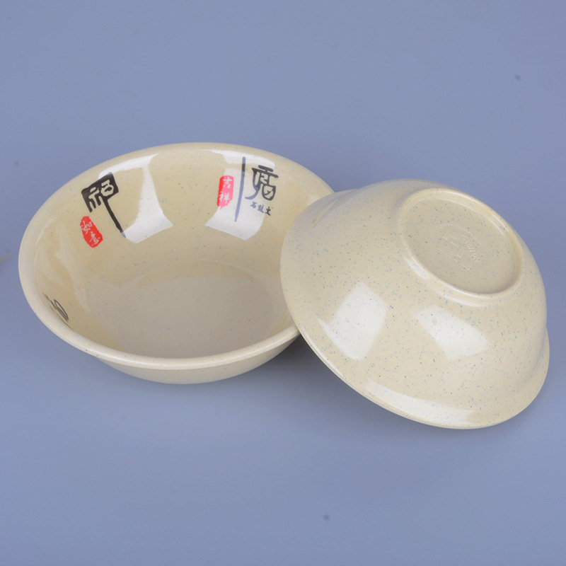 Melamine imitation porcelain anti-mouth...