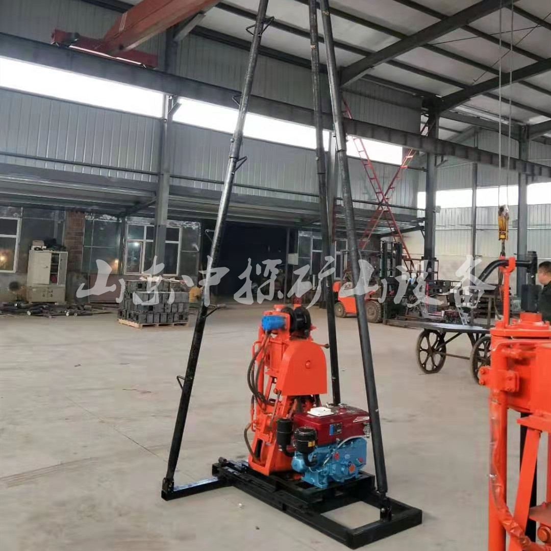 现货直销 取芯钻井设备 立式塔架液压钻机工程深孔潜孔钻机打井机