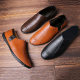 23 spring loafers Four Seasons men's shoes slip-on loafers casual leather shoes Korean fashion British one-piece delivery