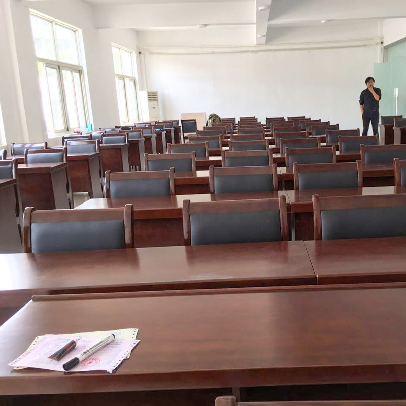 条桌厂家会议条桌培训桌油漆主席台实木培训桌油漆条桌会议室条桌|ru