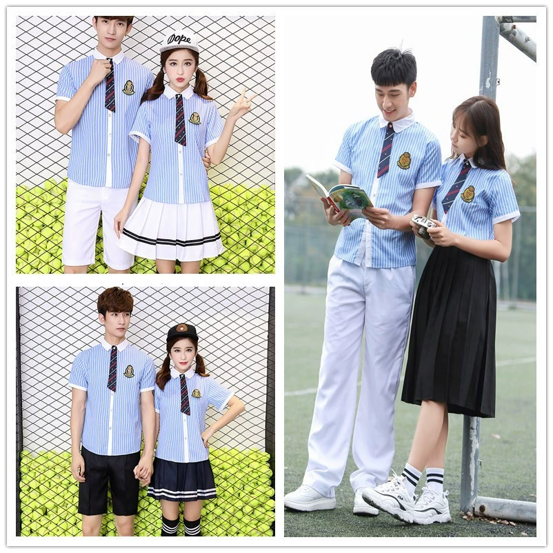 Школьная форма набор школьный стиль корейской летней начальной школы