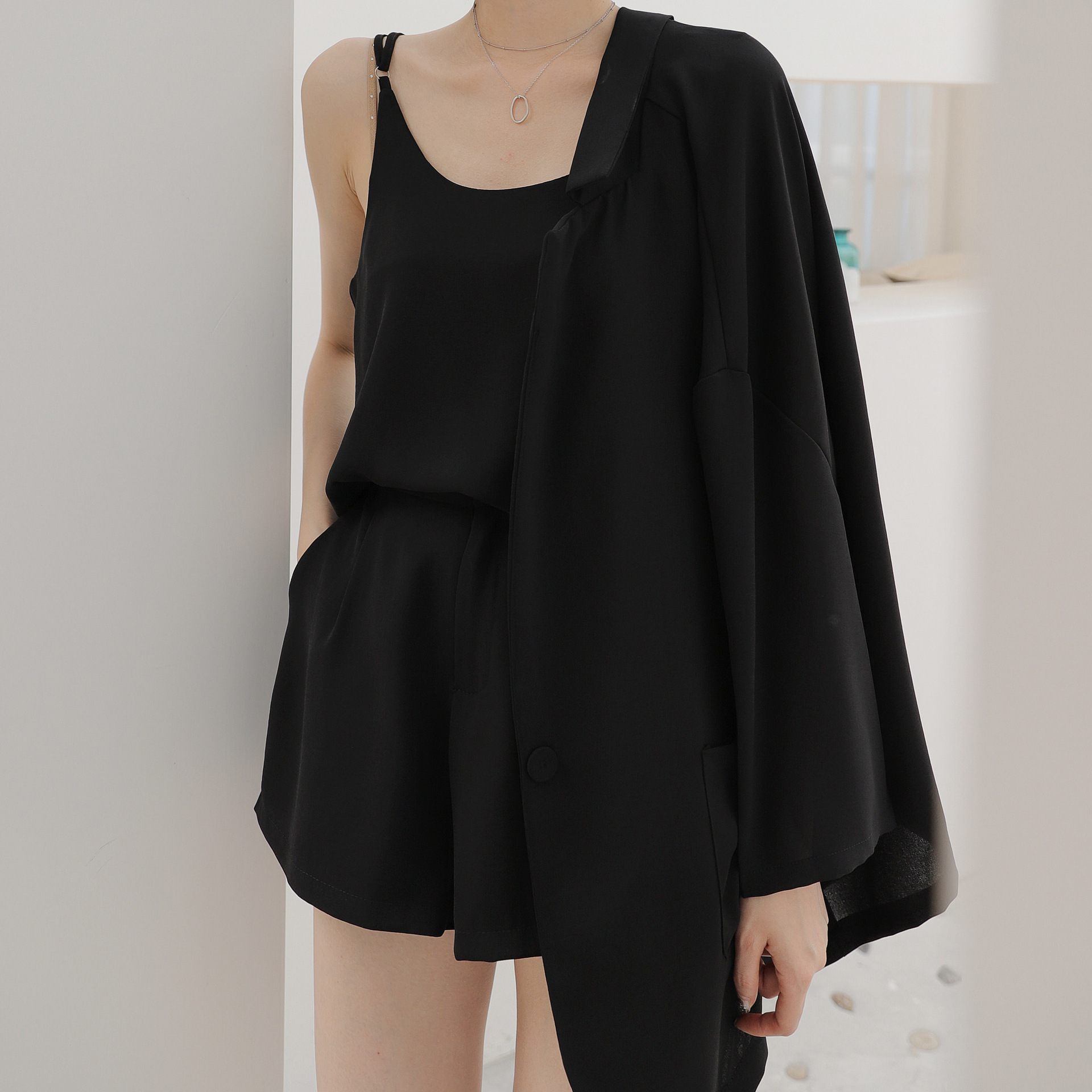 Costume femme en Mélange de coton - Ref 3334190 Image 3