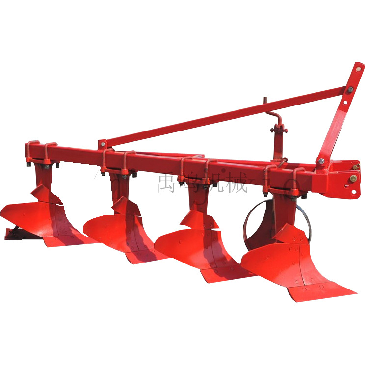 1L-425铧犁 铧式犁50-80马力四轮拖拉机带动 耕深四铧犁水田犁