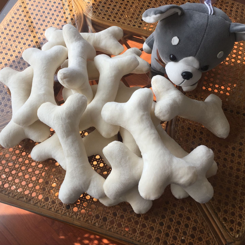 Singles Day Plush Toy Small Gift Bone Doll Simulation Single Dog Dog Food Bite Creative Doll Pillow Singles Day Plush Toy Small Gift Bone Doll Simulation Single Dog Dog Food Bite Creative Doll Pillow