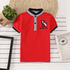 2024 High Quality Kids Polo Shirt Boys Tops WHOLESALE children's clothing T -shirt