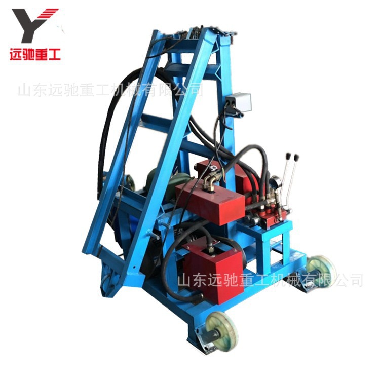家用水井地源热泵钻井机 生活取水液压伸缩打井机 钻井设备