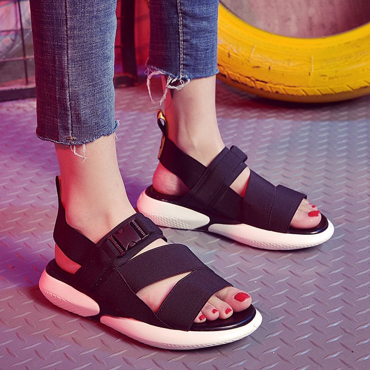 Chaussures été pour femme en Caoutchouc - Ref 3346874 Image 3