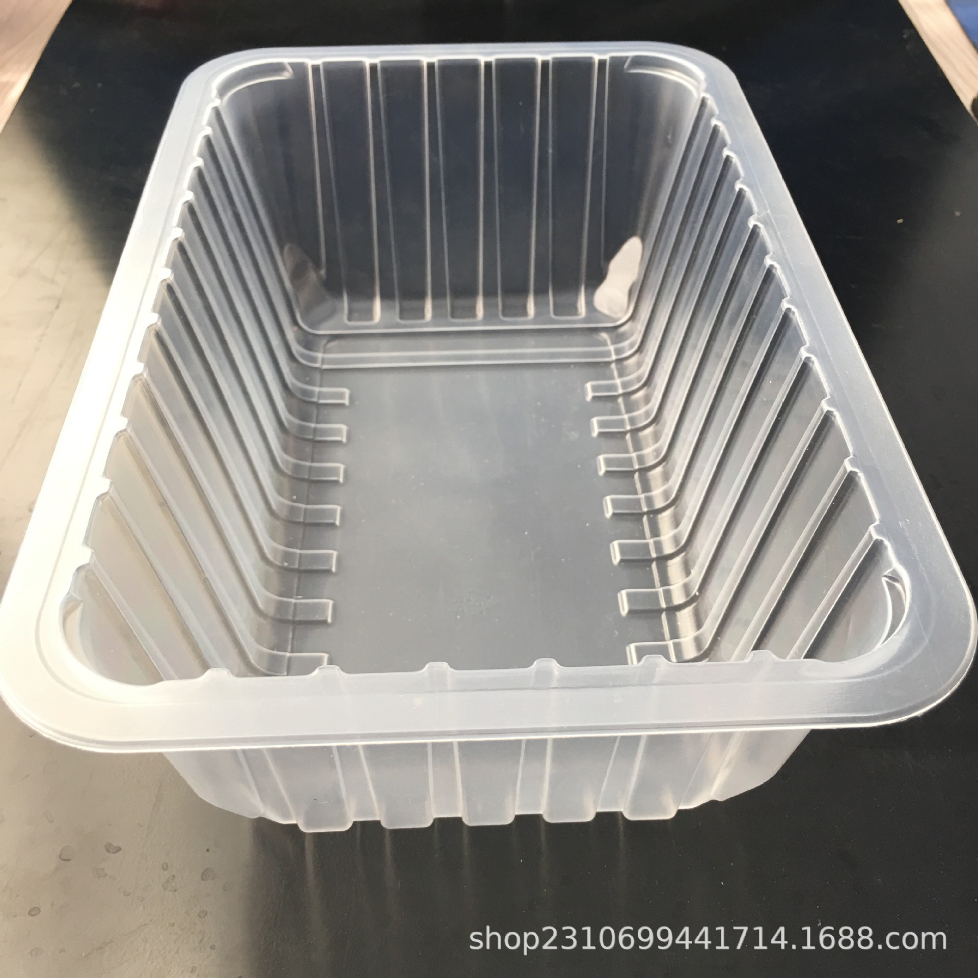 可封膜扒鸡盒烧烤卤肉塑料包装盒鑫邦直供量大优惠