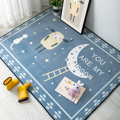 Avtomobil döşəmə paspasları Bay Window Mat - you-are-my-moon-70140cm