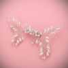 Hair accessory handmade from pearl, wedding dress for bride