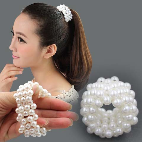 Stylish Beaded Hair Tie