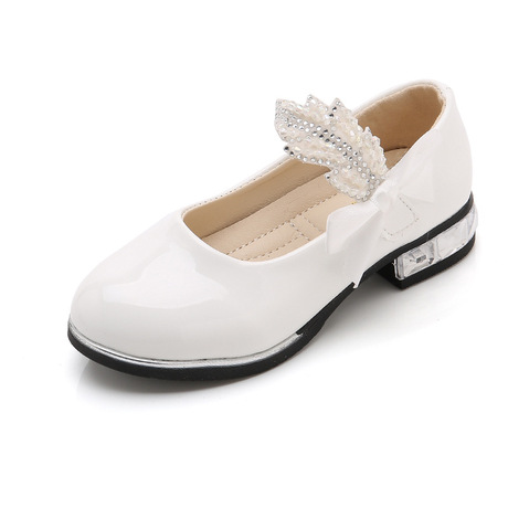 Giày nữ bán buôn 2019 xuân và thu mới giày trẻ em lớn giày trẻ em công chúa học sinh biểu diễn giày đơn Giày công chúa