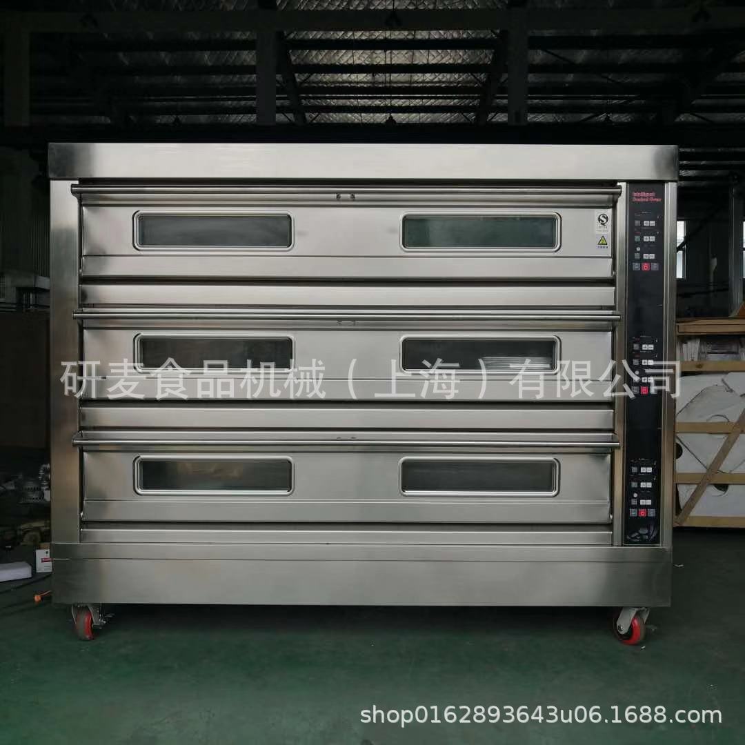 面包烤箱 商用三层十二盘烤炉 Bread oven 多功能三层四盘烤箱