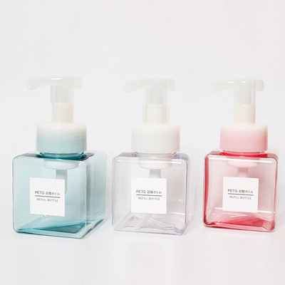 250ml泡沫瓶慕斯起泡瓶沐浴露洗手液泡腾片瓶消毒水化妆品分装瓶|ms