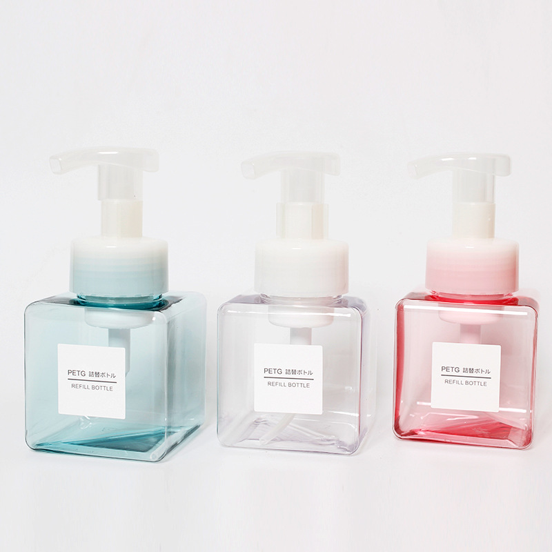 250ml泡沫瓶慕斯起泡瓶沐浴露洗手液泡腾片瓶消毒水化妆品分装瓶|ms