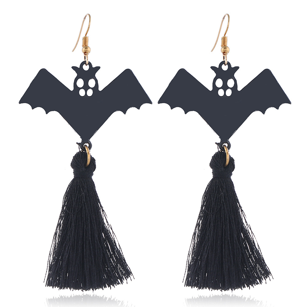 Wholesale Boucles D&#39;oreilles En Alliage Crâne D&#39;horreur Halloween 12 Set Nihaojewelry display picture 24