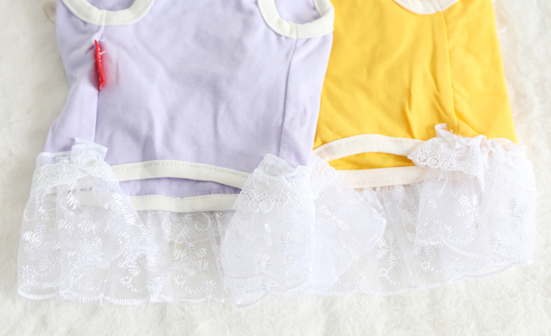 爱心网纱蕾丝边吊带衫