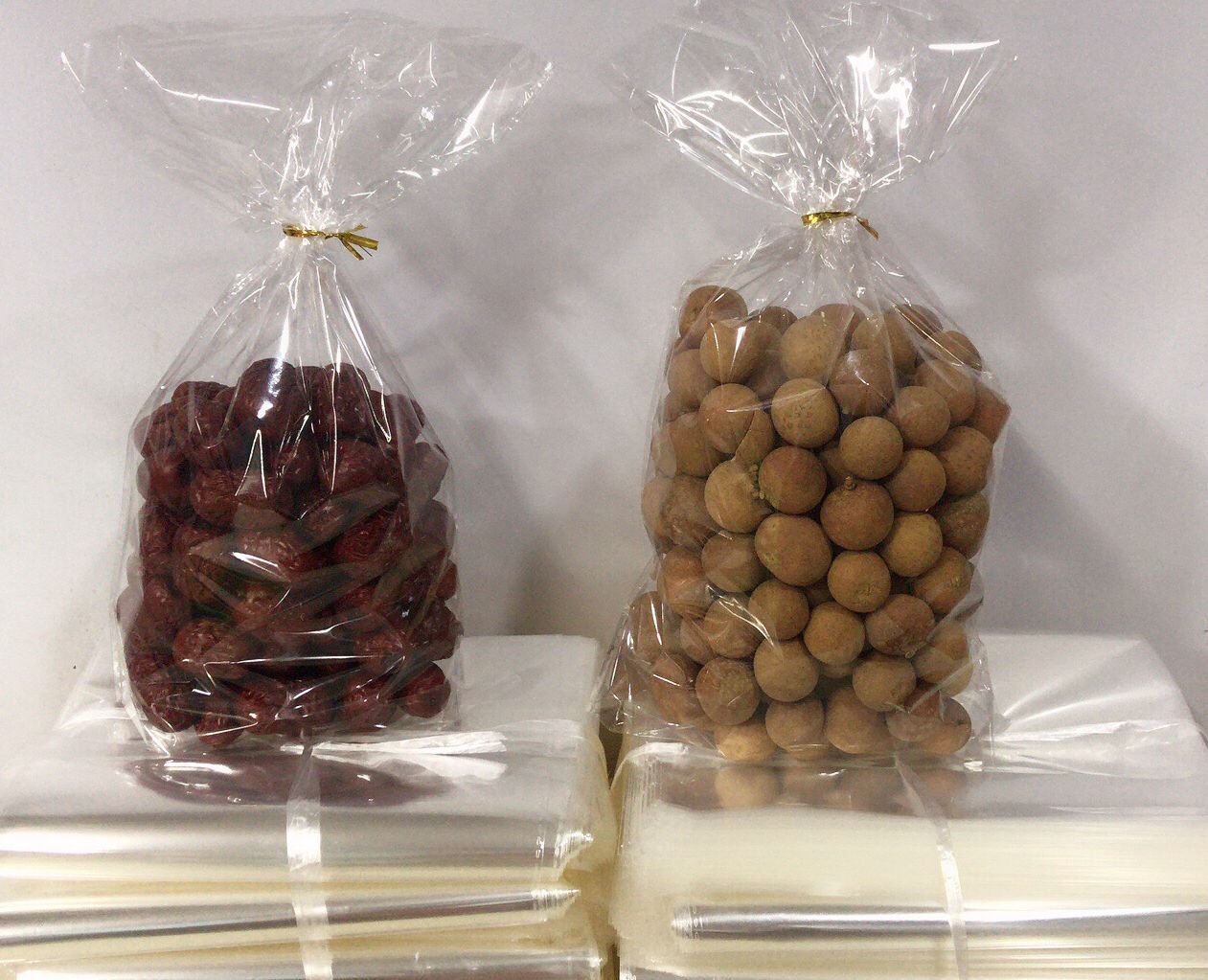 包邮高透明玻璃纸糕点扎丝袋干果干货糖果通用袋超市散称零食袋