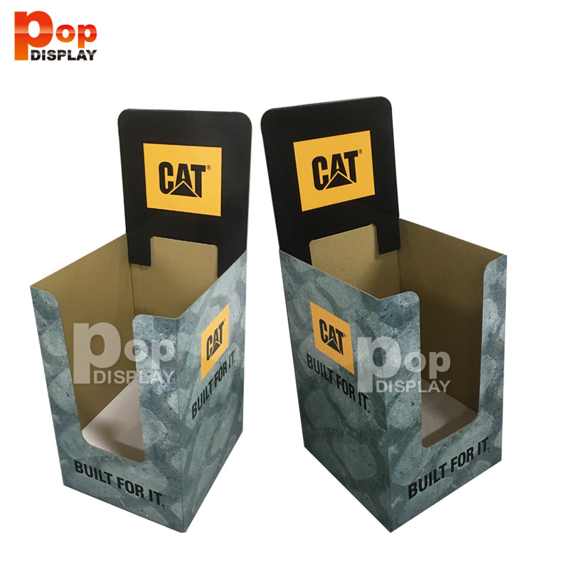 大量生产 超市促销纸地堆 宠物食品纸堆箱 环保材质瓦楞纸板货架