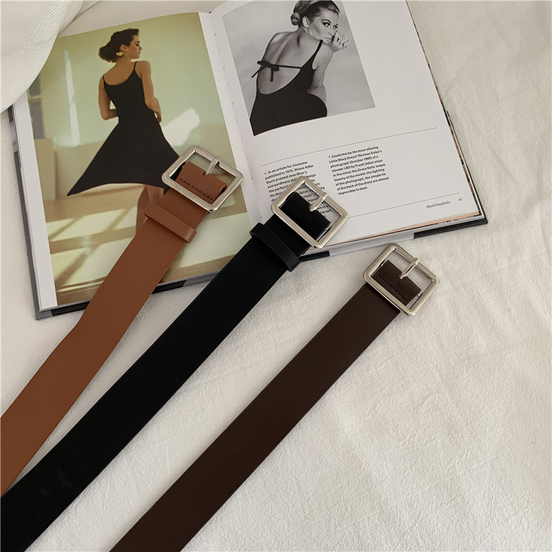 New Korean Fashion Square Belts display picture 8