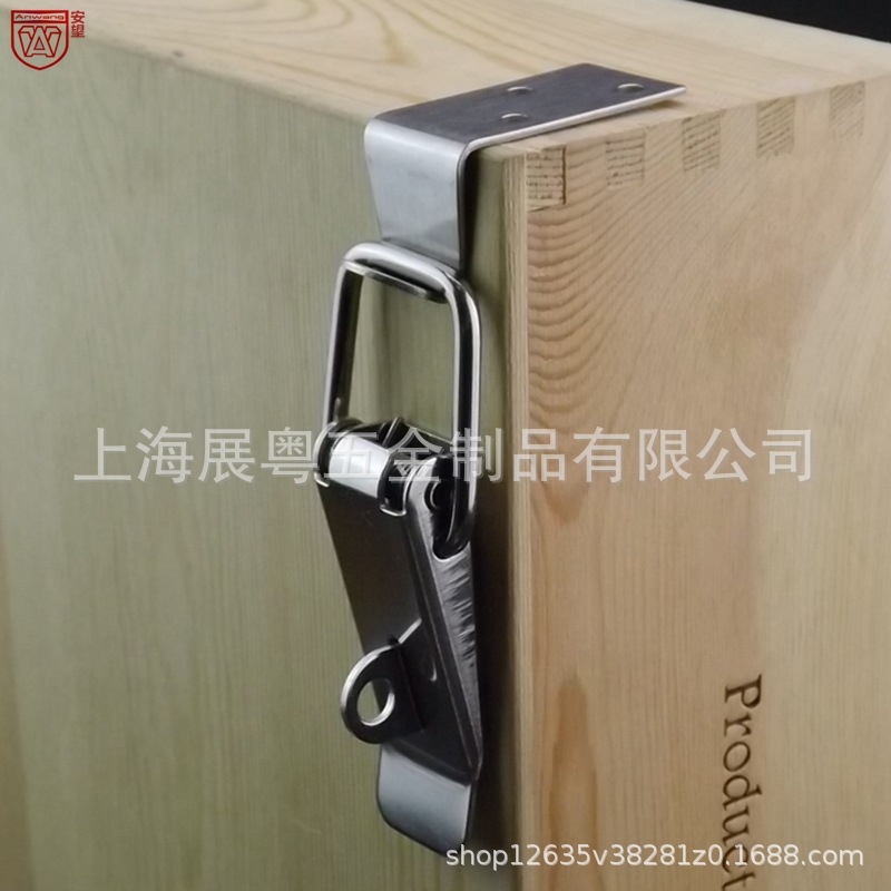 AW002 gancho de acero inoxidable hebilla cadenas caja hebilla boca de pato hebilla torre hebilla de resorte hebilla colmena