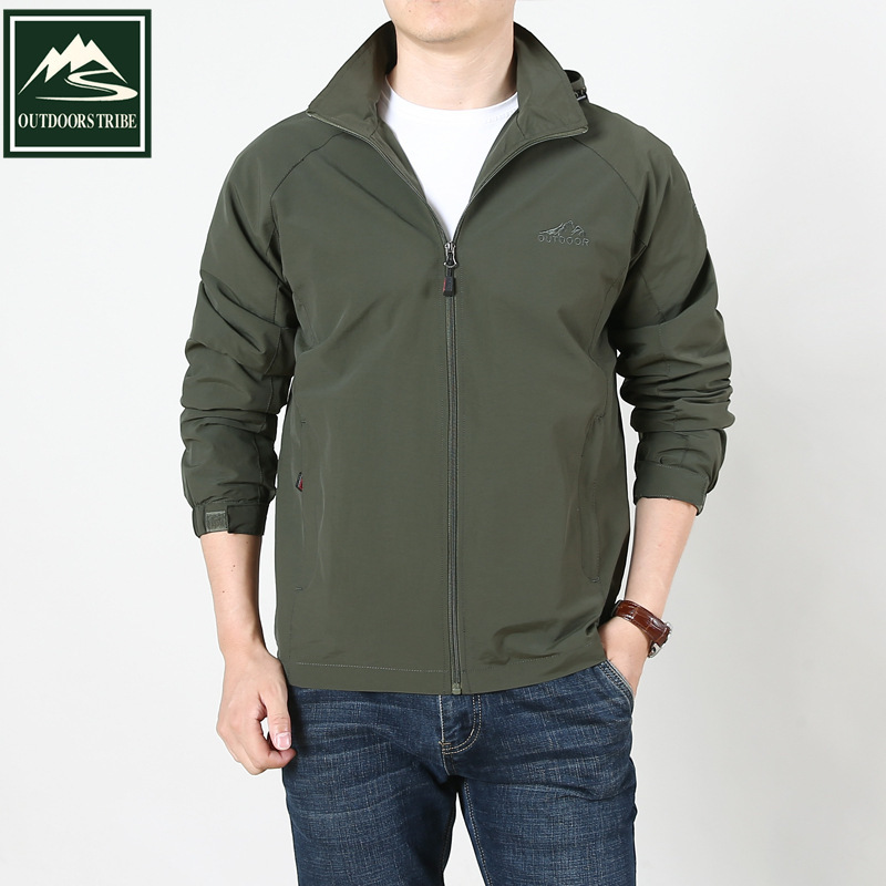 Men's Thin Jacket 2019 Autumn New Outdoor Riding Wear Casual Sports Jacket Coat Jacket Jacket