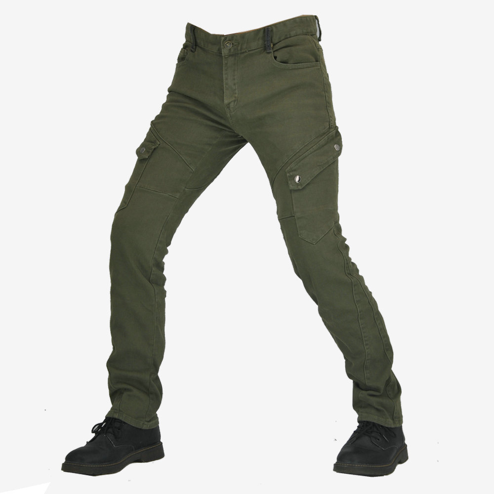 Directo de fábrica retro pantalones delgados pantalones vaqueros de la motocicleta al aire libre de los hombres pantalones pequeños pantalones de montar a prueba de caídas