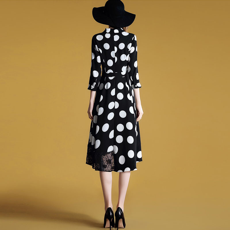 Robe femme en Mélange de fibres chimiques - Ref 3327353 Image 4