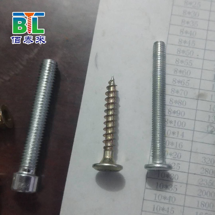 永年紧固件厂家直销销售国标镀锌螺钉扁圆头内六角螺钉