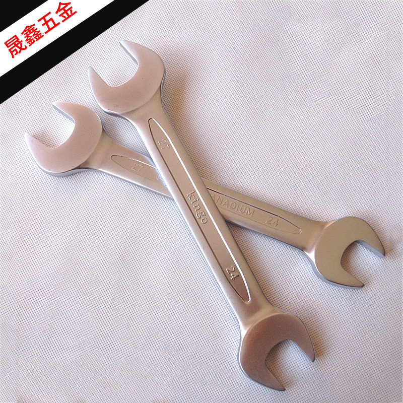 kingo24*27双开口扳手 6*7-30*32CR-V铬钒合金钢表面哑光