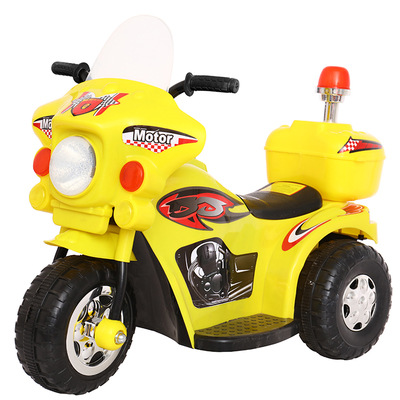 Cool children motorcycle Tricycle Large Early education Toy car baby Battery men and women Child Cartoon