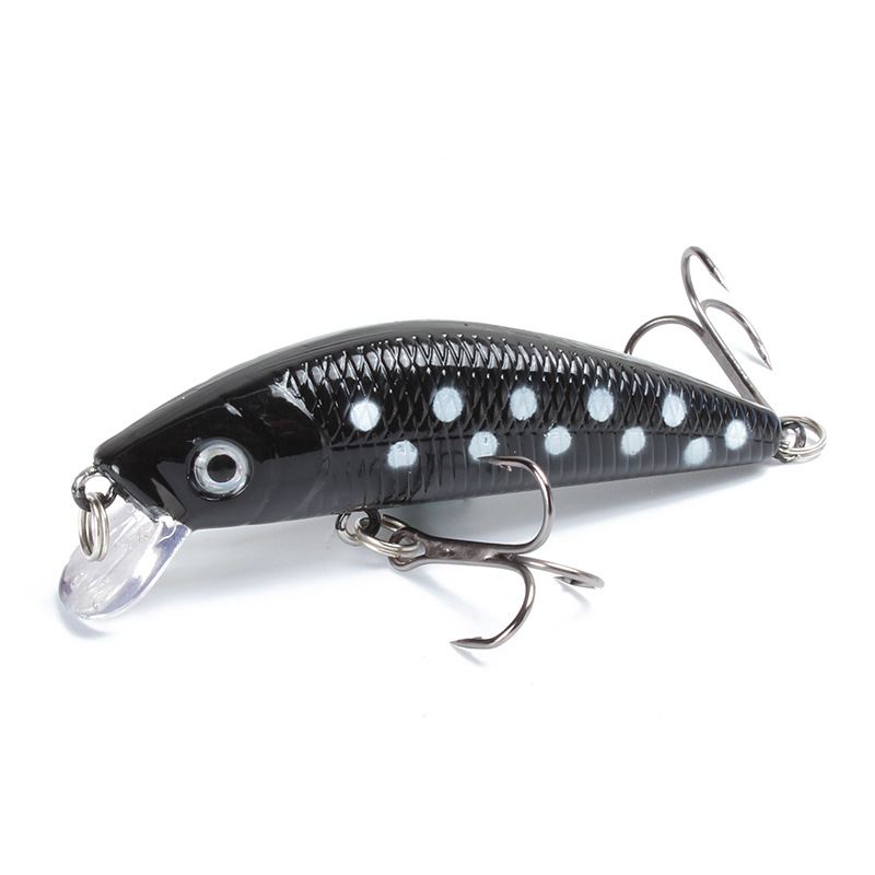 Shallow Diving Minnow Lures Sinking Minnow Baits Fresh Water Bass Swimbait Tackle Gear