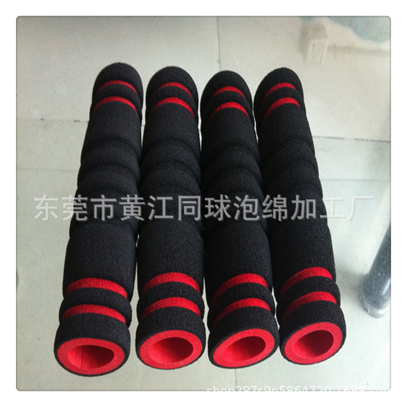 批发 发泡手把套 橡塑海绵手把套器材NBR护套研磨异形NBR像塑把套