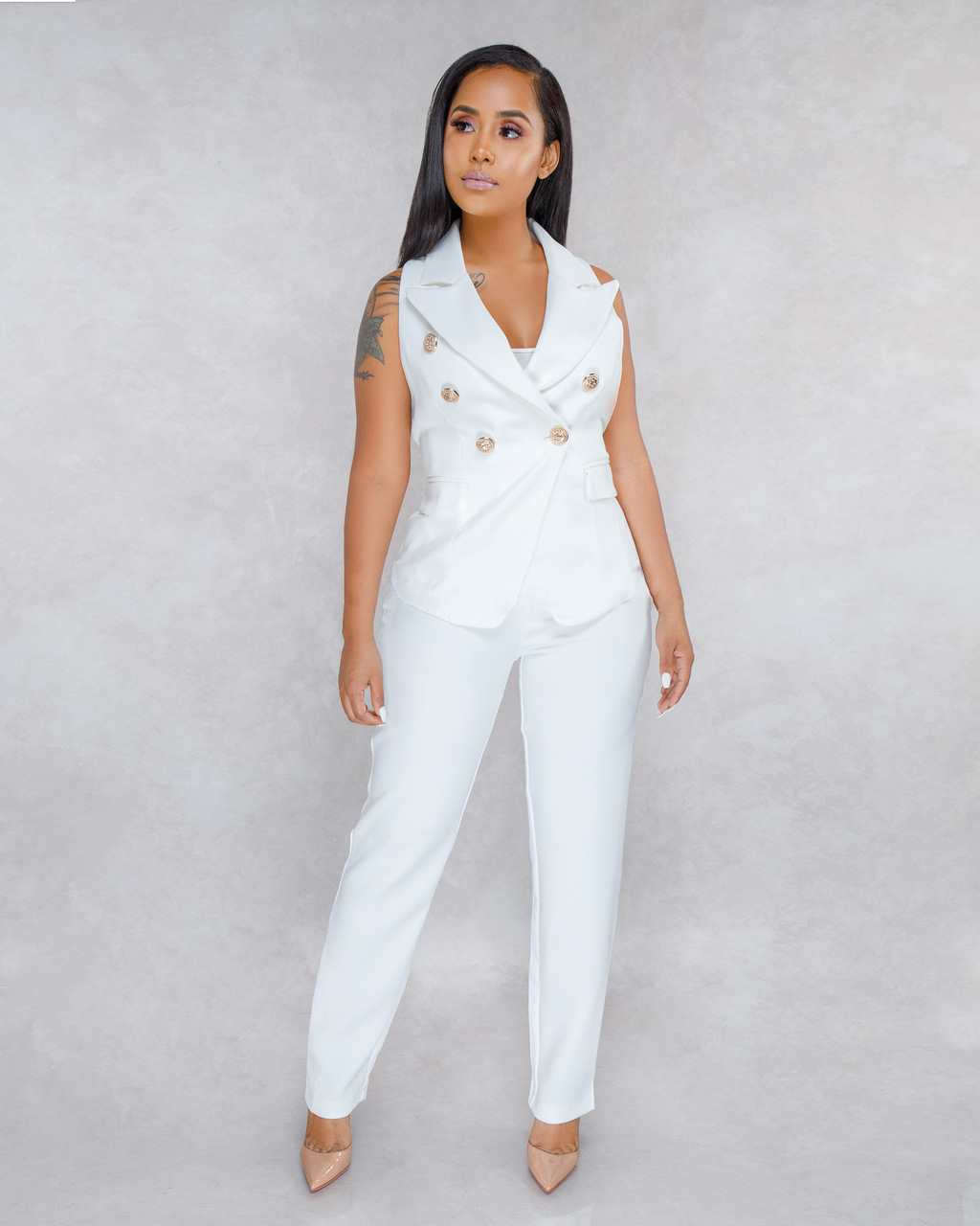 Commuting Jacket Trousers Set NSALI69273