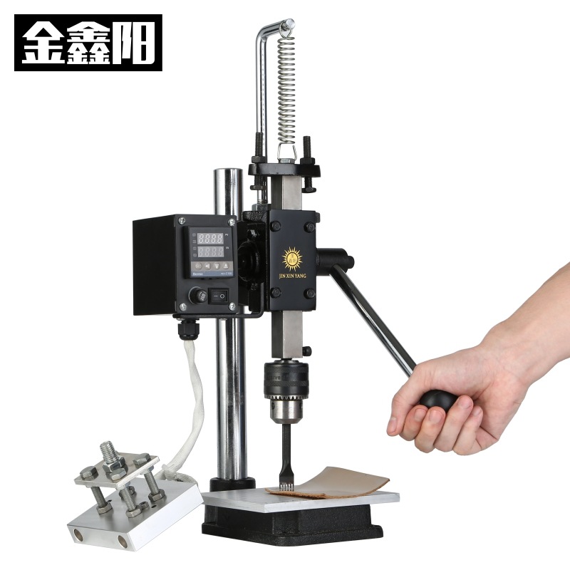 Jinxinyang small bronzing Machine manual cutting punching hot stamping machine leather marking machine soldering machine factory direct sales