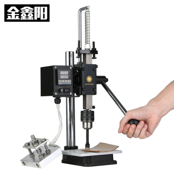 Jinxinyang small bronzing Machine manual cutting punching hot stamping machine leather marking machine soldering machine factory direct sales