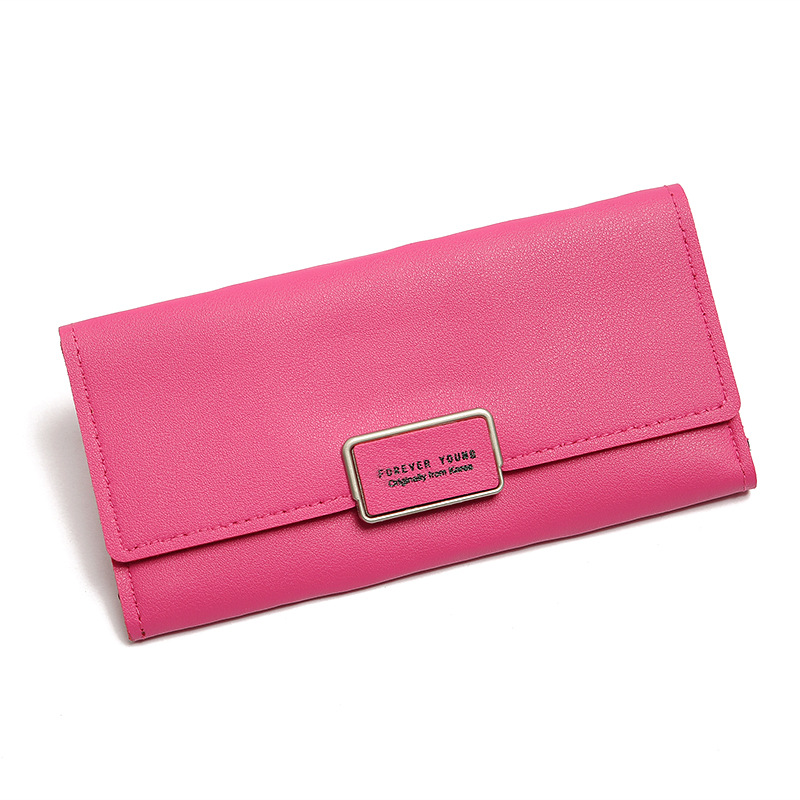 Korean Multi-card Metal Buckle Clutch Wholesale display picture 32