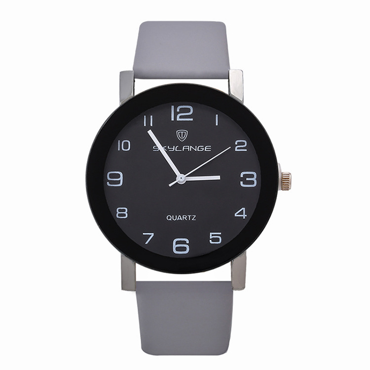 Décontractée Couleur Unie Boucle Quartz Hommes De Montres display picture 12