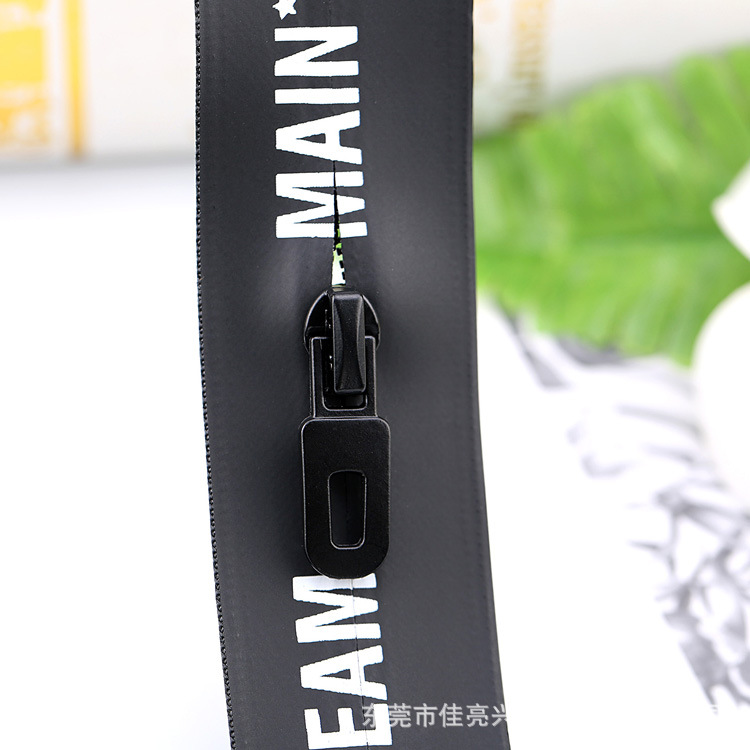 3号尼龙韩版防水丝印拉链码装 环保耐磨进口防水拉链 耐高温拉链