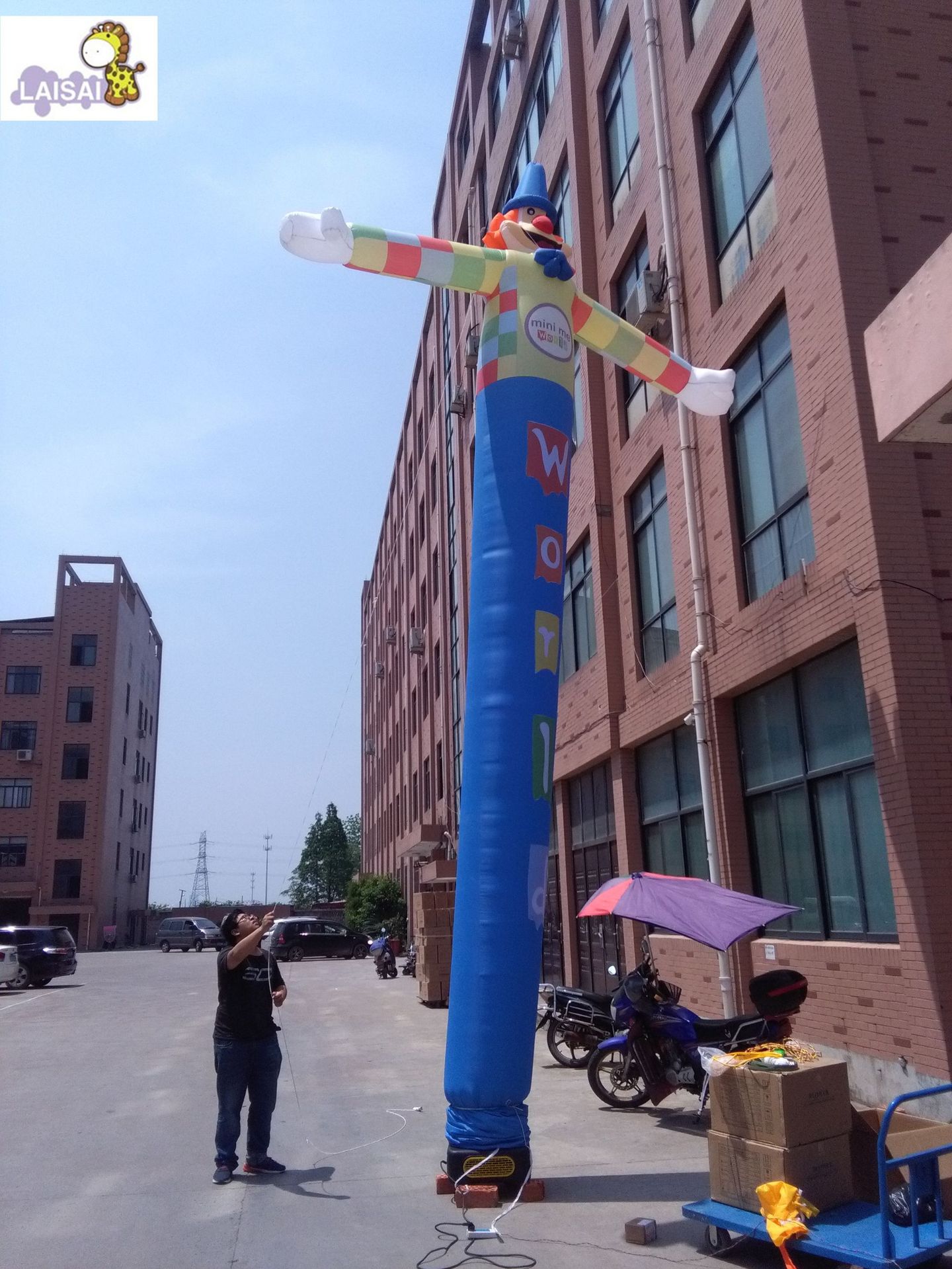 直销空中舞星气模，跳舞人舞星定做，广告户外舞星气模