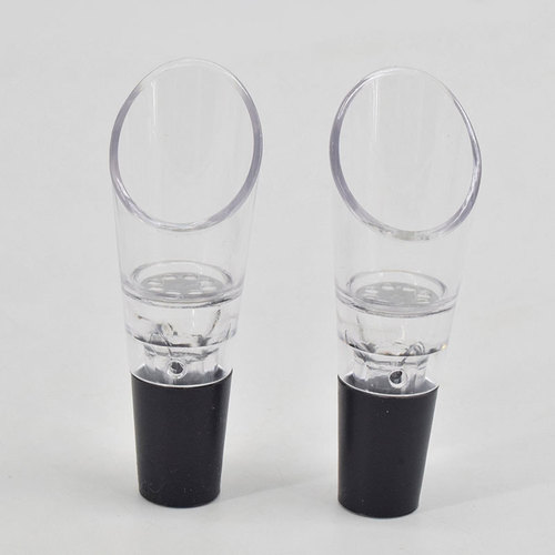 Red wine quick decanter for home use, convenient and lightweight acrylic wine pourer, multi-functional wine starter wholesale