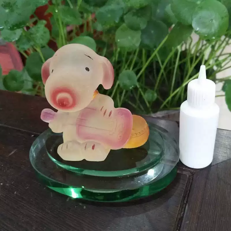 Инновационный мультфильм смолы щенок кристалл бутылка украшения автомобиля подарок автомобиль духи украшения специальные оптом
