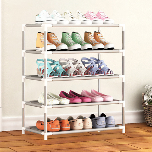 Simple household economical space-saving shoe rack small shoe rack at the dormitory door simple modern multi-layer storage shoe rack