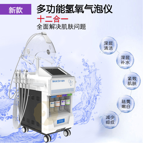 韩国氢氧太空人之皮肤管理仪,新款九合一太空氢氧仪